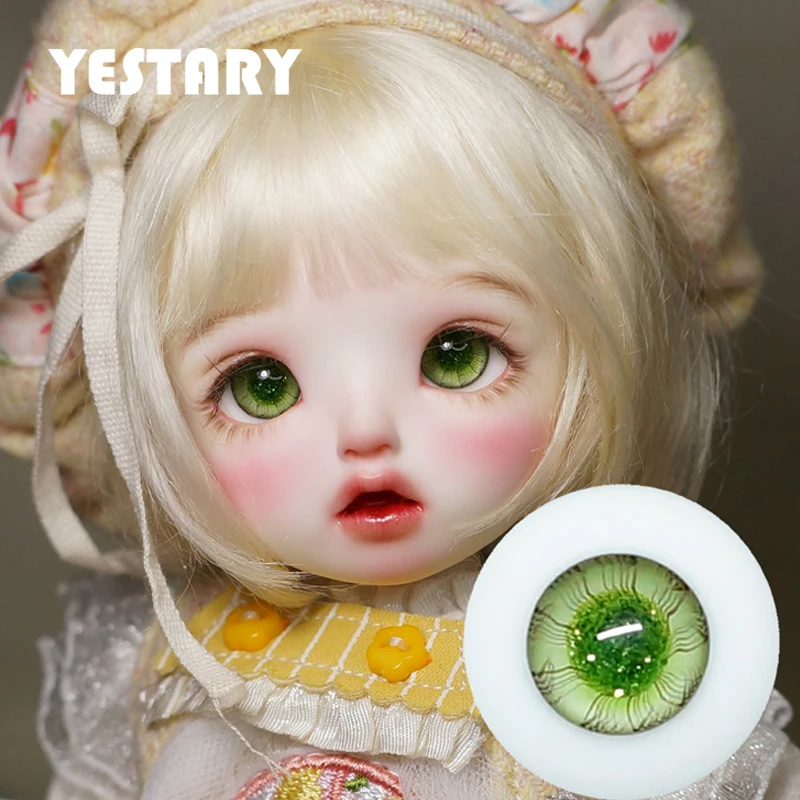 Аксессуары для кукол YESTARY BJD, глаза для игрушек 1/3, 1/4, 1/6, глазные яблоки с узором ручной работы, 12/14/16 мм, мигающий ученик, шарнирные куклы, глазные яблоки
Аксессуары для кукол YESTARY BJD, глаза для игрушек 1/3, 1/4, 1/6, глазные яблоки с узором ручной работы, 12/14/16 мм, мигающий ученик, шарнирные куклы, глазные яблоки