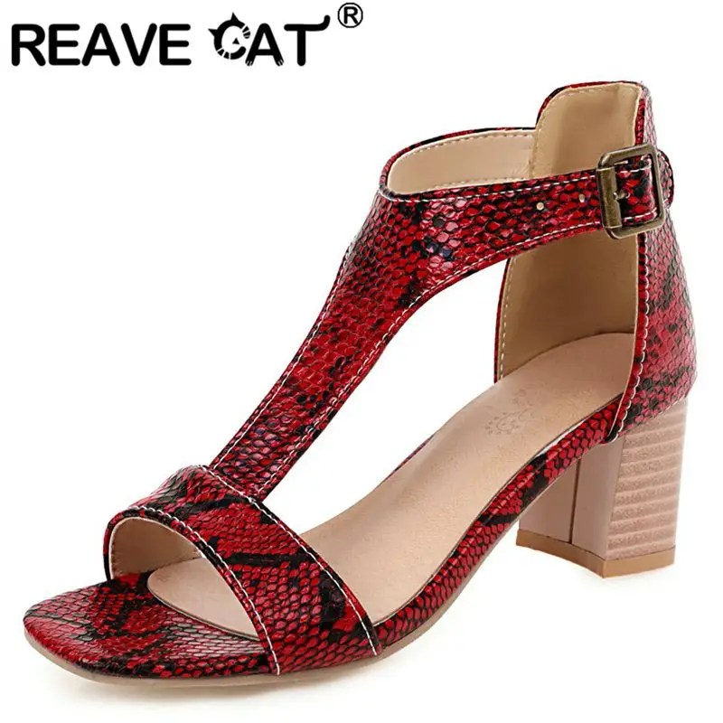 REAVE CAT Бренд 2025 Модные женские сандалии с открытым носком на блочном каблуке 6 см с пряжкой и ремешком, смешанные большие размеры 43 44 45 Женская обувь для свиданий
REAVE CAT Бренд 2025 Модные женские сандалии с открытым носком на блочном каблуке 6 см с пряжкой и ремешком, смешанные большие размеры 43 44 45 Женская обувь для свиданий