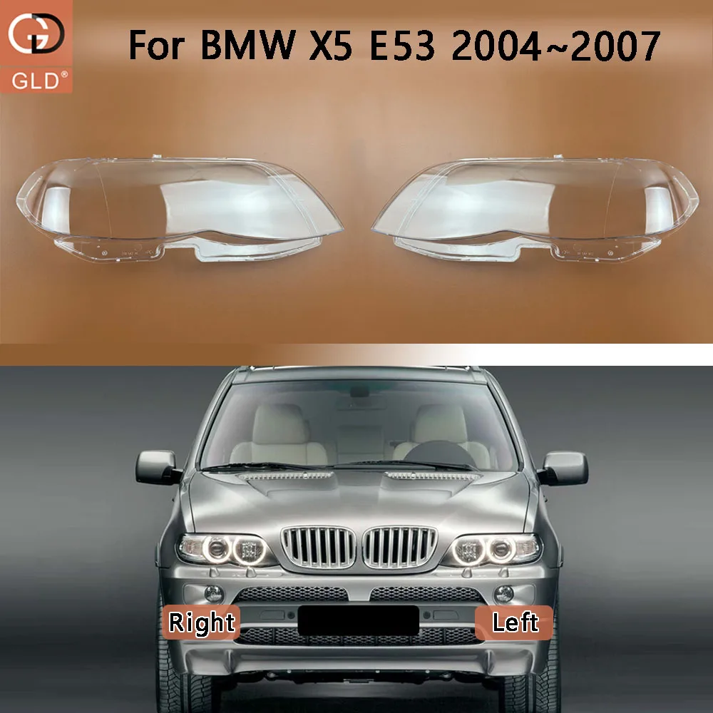 Headlight Cover Transparent Mask Headlamp Lamp Shell Replace Original Lampshade Plexiglass For BMW X5 E53 2004 2005 2006 2007
Headlight Cover Transparent Mask Headlamp Lamp Shell Replace Original Lampshade Plexiglass For BMW X5 E53 2004 2005 2006 2007