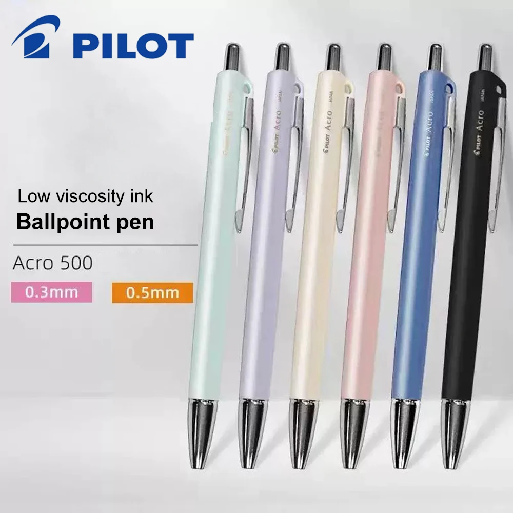 1pc Japan Ballpoint Pen PILOT Low Viscosity Medium Oil Pen Acro500 0.3/0.5mm Suitable for Writing Signatures Office Stationery
1pc Japan Ballpoint Pen PILOT Low Viscosity Medium Oil Pen Acro500 0.3/0.5mm Suitable for Writing Signatures Office Stationery