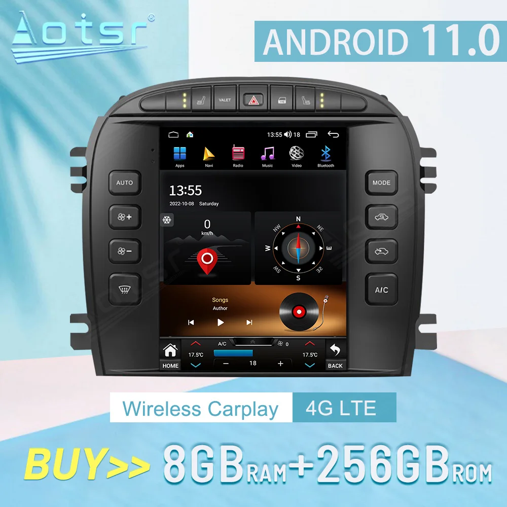 Для Jaguar S-TYPE 2004-2005 CARPLAY Android 12 автомобильное радио, стереоприемник, Авторадио, мультимедийный плеер, GPS-навигация 
Для Jaguar S-TYPE 2004-2005 CARPLAY Android 12 автомобильное радио, стереоприемник, Авторадио, мультимедийный плеер, GPS-навигация