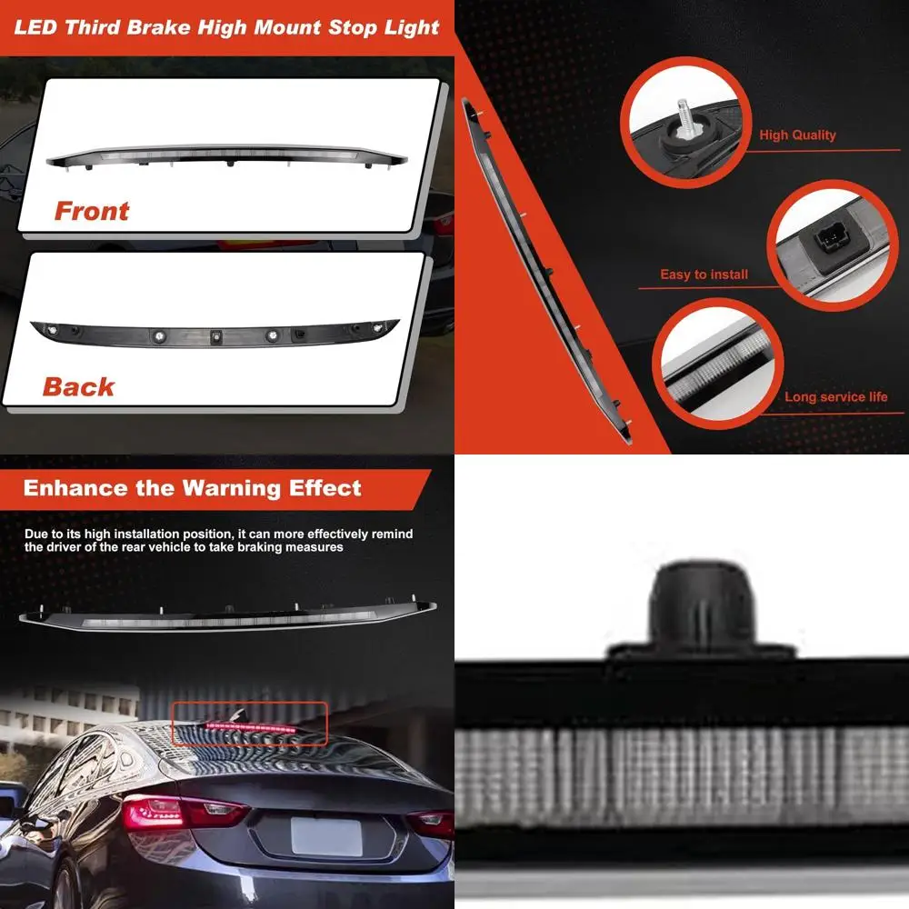 Chevrolet Malibu 2016-2025 Compatible High Mount 3rd Brake Light Assembly 42795725
Chevrolet Malibu 2016-2025 Compatible High Mount 3rd Brake Light Assembly 42795725