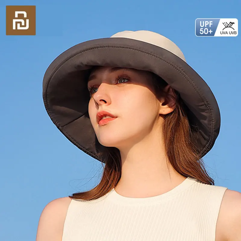 Youpin Double-sided Wearing Cap Solid Color Bucket Hat Men Women Sun Hat Sun Protection Fisherman Hats Summer Sun Fishing Gorros
Youpin Double-sided Wearing Cap Solid Color Bucket Hat Men Women Sun Hat Sun Protection Fisherman Hats Summer Sun Fishing Gorros