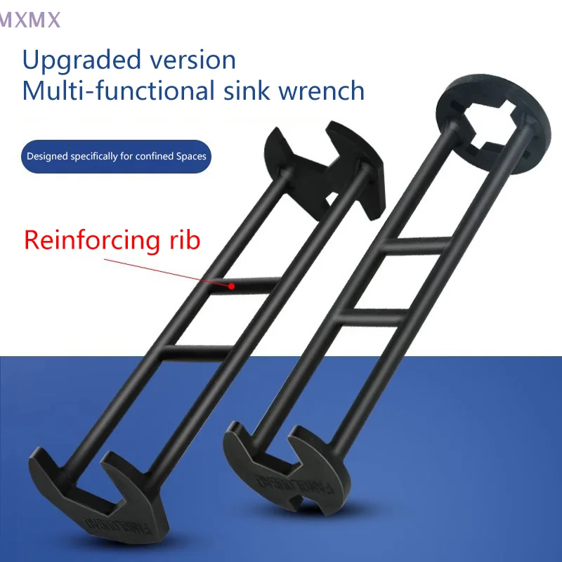 Multi Functional Faucet Installation Wrench Sink Water Pipe Angle Valve Maintenance Disassembly Tool Socket Tightening Artifact
Multi Functional Faucet Installation Wrench Sink Water Pipe Angle Valve Maintenance Disassembly Tool Socket Tightening Artifact