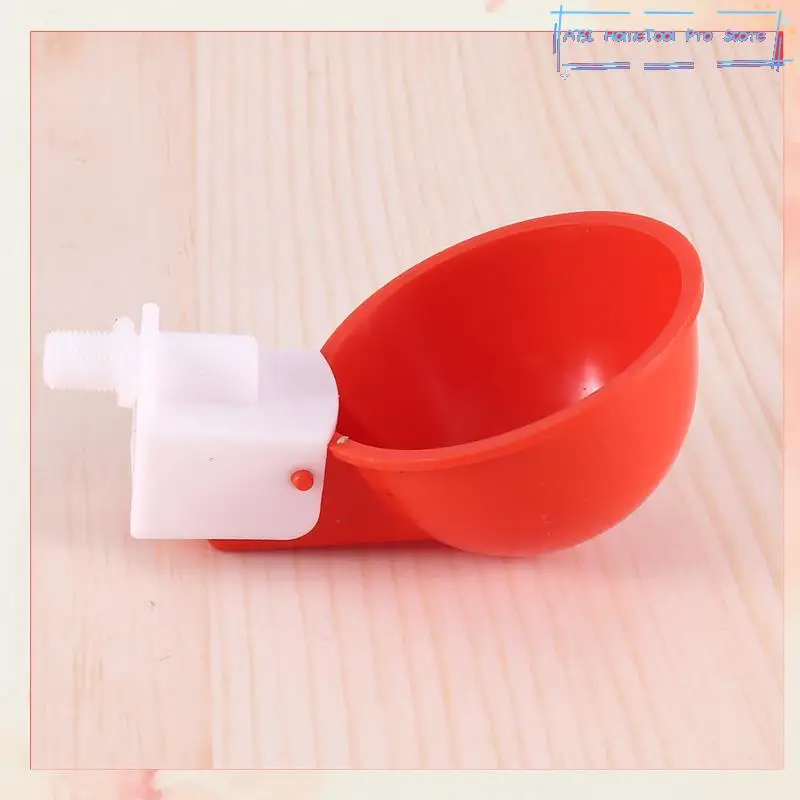 10Pcs Automatic Chicken Waterer Cups Chicken Water Feeder Poultry Drinking Bowl With PVC Tee Fittings Chicken Water Cups-A73I
10Pcs Automatic Chicken Waterer Cups Chicken Water Feeder Poultry Drinking Bowl With PVC Tee Fittings Chicken Water Cups-A73I