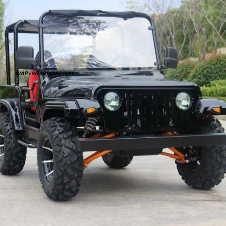 Willys Go Kart Off Road Buggy Adults Shaft Drive Hot Quality Customizable Electric Car for Wilderness Exploration
Willys Go Kart Off Road Buggy Adults Shaft Drive Hot Quality Customizable Electric Car for Wilderness Exploration