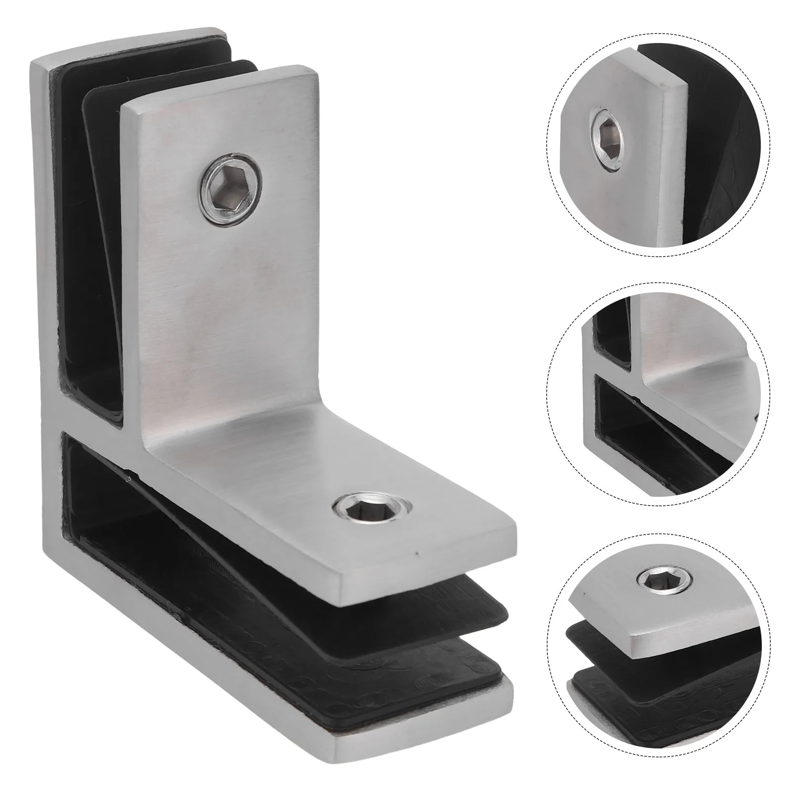 2Pcs Stainless Steel Glass Panel Clamps for Railings Balcony Deck 10-12Mm Glass Clips Clamp Set Outdoor Fence Fixing Hardware
2Pcs Stainless Steel Glass Panel Clamps for Railings Balcony Deck 10-12Mm Glass Clips Clamp Set Outdoor Fence Fixing Hardware