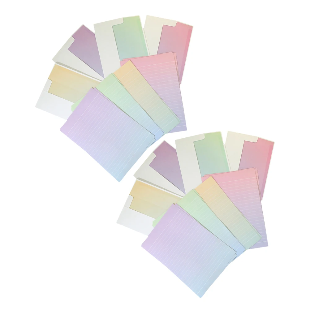 4 Sets Gradient Stationery Set Decorative Invitation Envelopes Portable Specialty Paper Festival Supplies Letter Kit Small
4 Sets Gradient Stationery Set Decorative Invitation Envelopes Portable Specialty Paper Festival Supplies Letter Kit Small