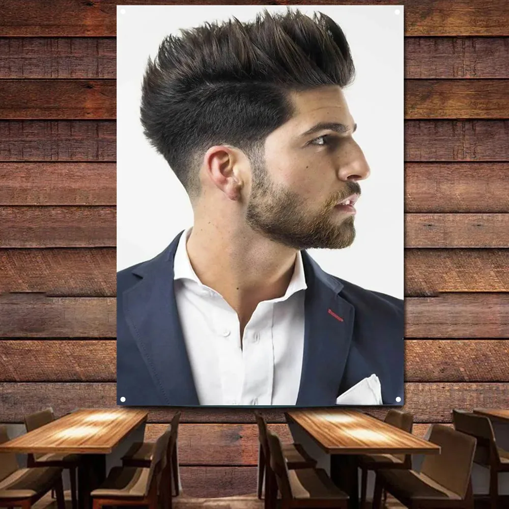 Spiky Hairstyle for Men Flag Wall Charts Barber Shop Wall Art Banner Indoor Decor Tapestry Hairstyling Posters & Prints Printing
Spiky Hairstyle for Men Flag Wall Charts Barber Shop Wall Art Banner Indoor Decor Tapestry Hairstyling Posters & Prints Printing