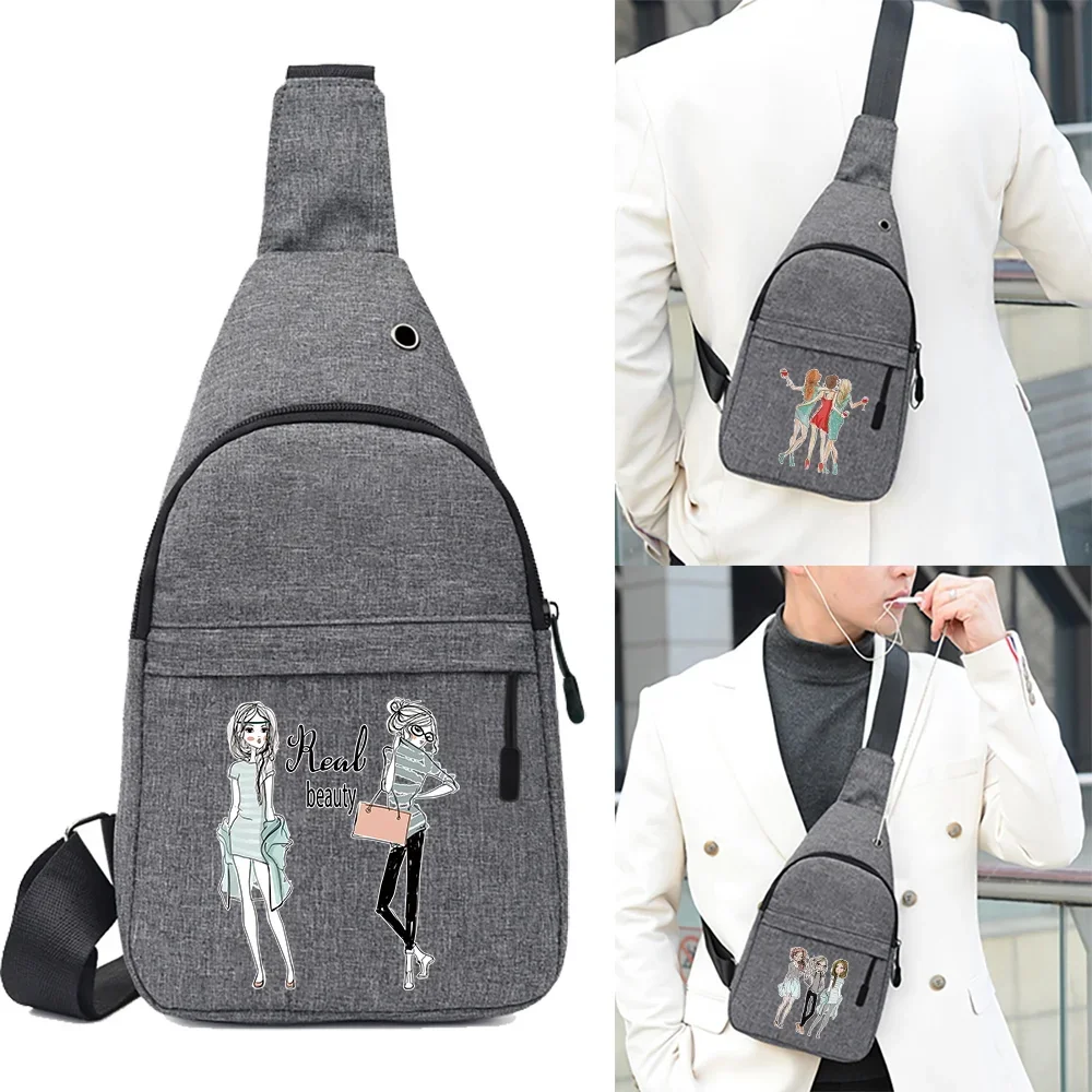 Men's Bag Casual Chest Bag Shoulder Pouch Travel Sport Waist Pack for Men Friends Series Print Multifunction Crossbody Bag
Men's Bag Casual Chest Bag Shoulder Pouch Travel Sport Waist Pack for Men Friends Series Print Multifunction Crossbody Bag