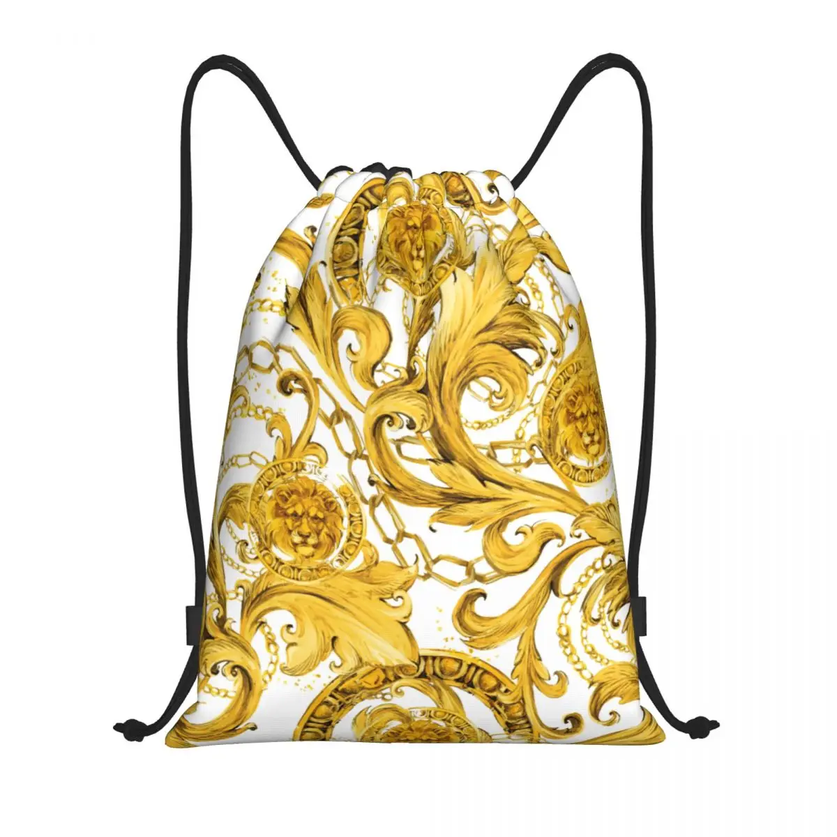 Custom Retro Luxury Europe Flower Drawstring Backpack Sports Gym Bag for Women Men Baroque Training Sackpack
Custom Retro Luxury Europe Flower Drawstring Backpack Sports Gym Bag for Women Men Baroque Training Sackpack