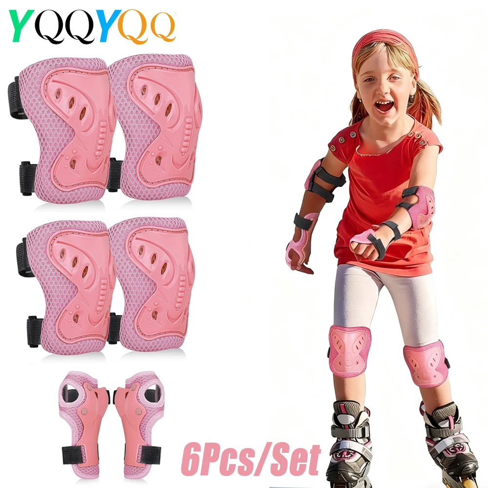 Kids Bike Helmet Knee Elbow Wrist Pads Helmet with Protective Gear Set for Bicycle Cycling Skateboard Scooter Skating Sports
Kids Bike Helmet Knee Elbow Wrist Pads Helmet with Protective Gear Set for Bicycle Cycling Skateboard Scooter Skating Sports