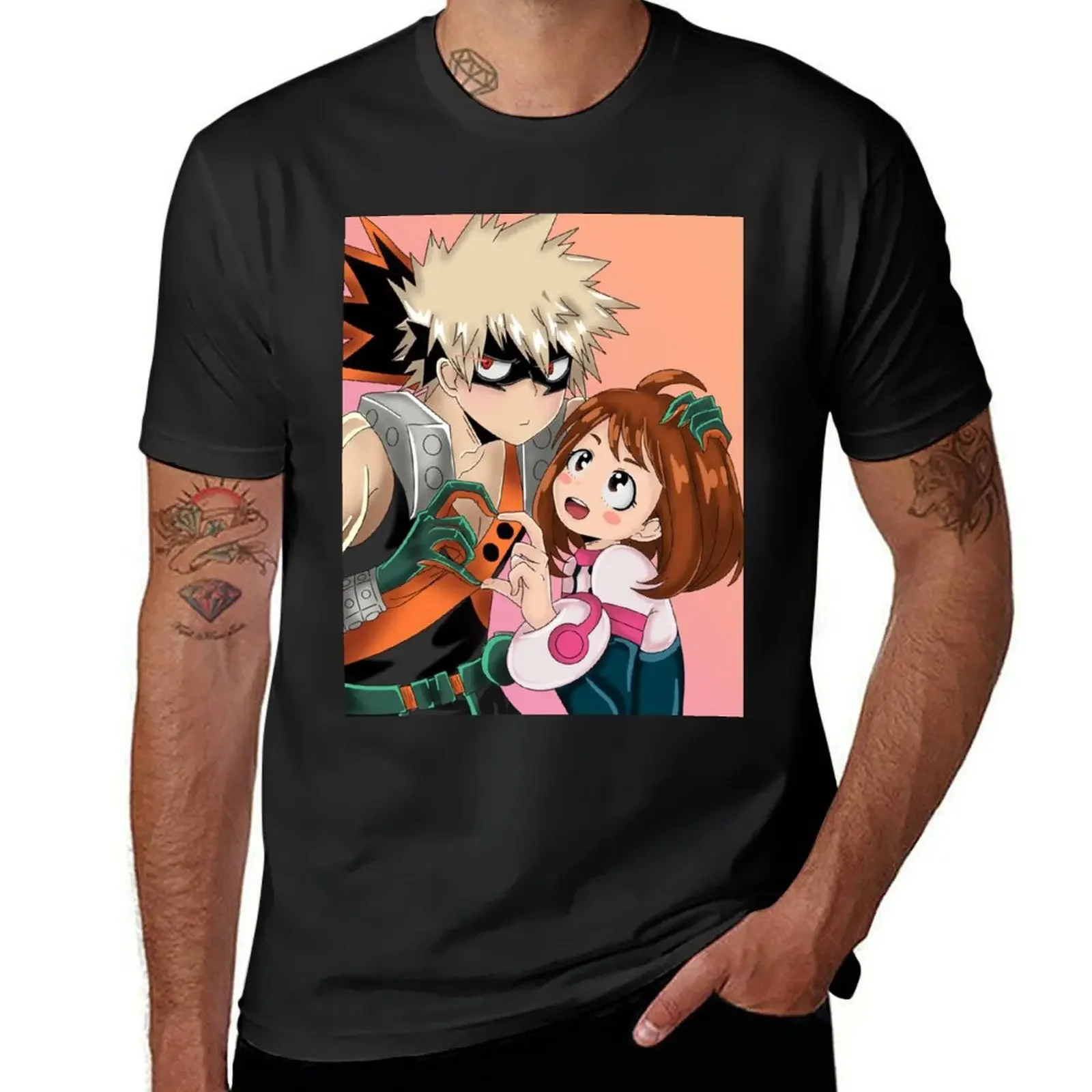 Bakugou Katsuki & Ochako Uraraka T-Shirt hippie clothes summer top vintage clothes sweat men tshirt
Bakugou Katsuki & Ochako Uraraka T-Shirt hippie clothes summer top vintage clothes sweat men tshirt
