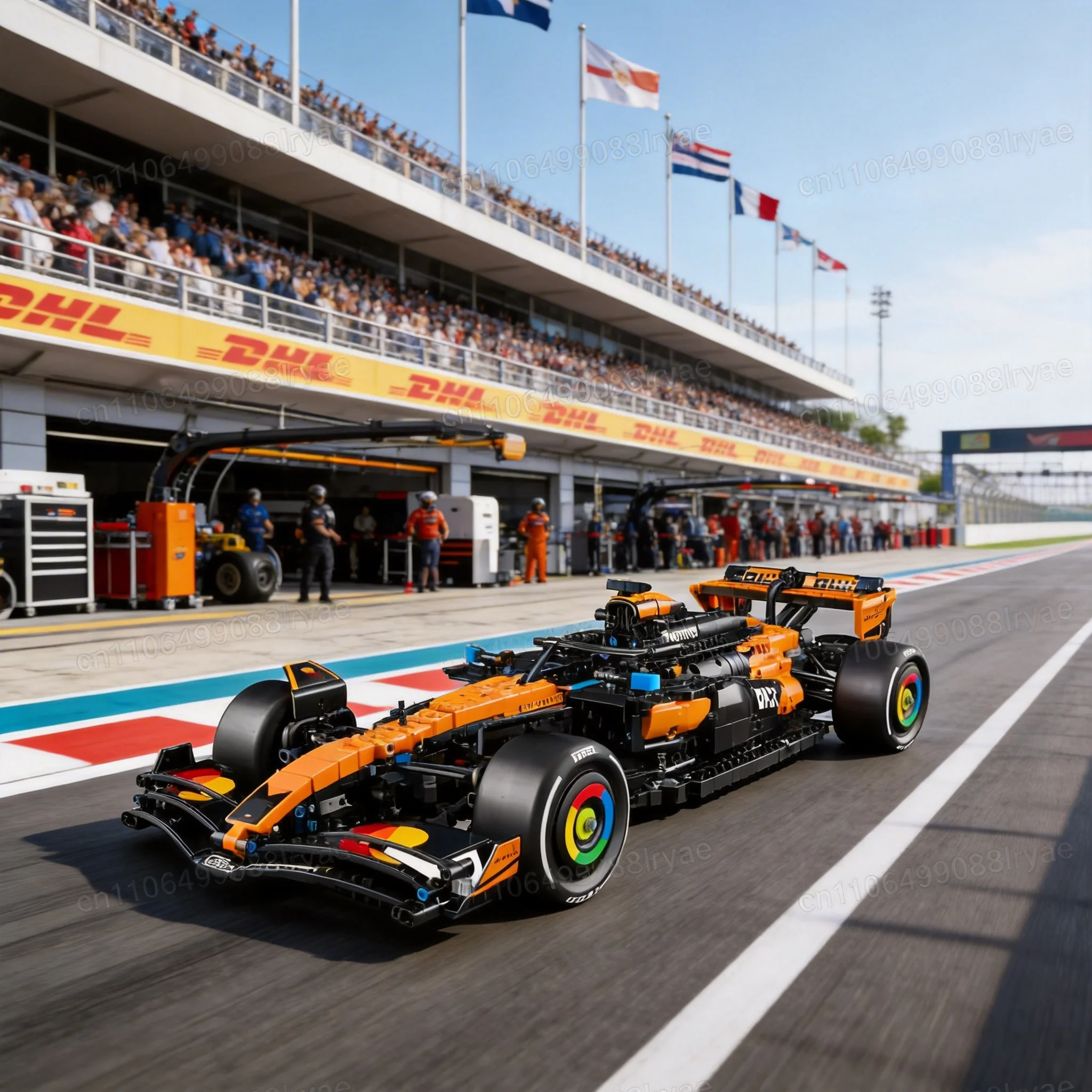 Технологичный спортивный гоночный автомобиль из 1675 деталей, совместимый с набором для сборки моделей автомобилей, механический конструктор, модель суперкара Car City.
Технологичный спортивный гоночный автомобиль из 1675 деталей, совместимый с набором для сборки моделей автомобилей, механический конструктор, модель суперкара Car City.