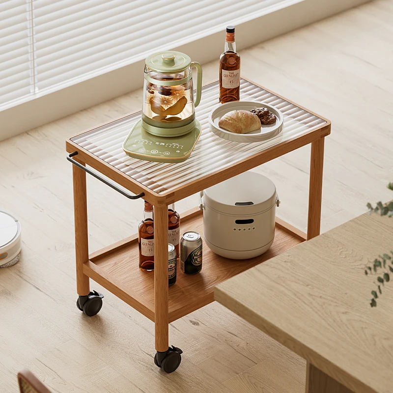 Rubik's Cube trolley solid wood edge Nordic movable corner cherry wood small apartment Japanese coffee table
Rubik's Cube trolley solid wood edge Nordic movable corner cherry wood small apartment Japanese coffee table