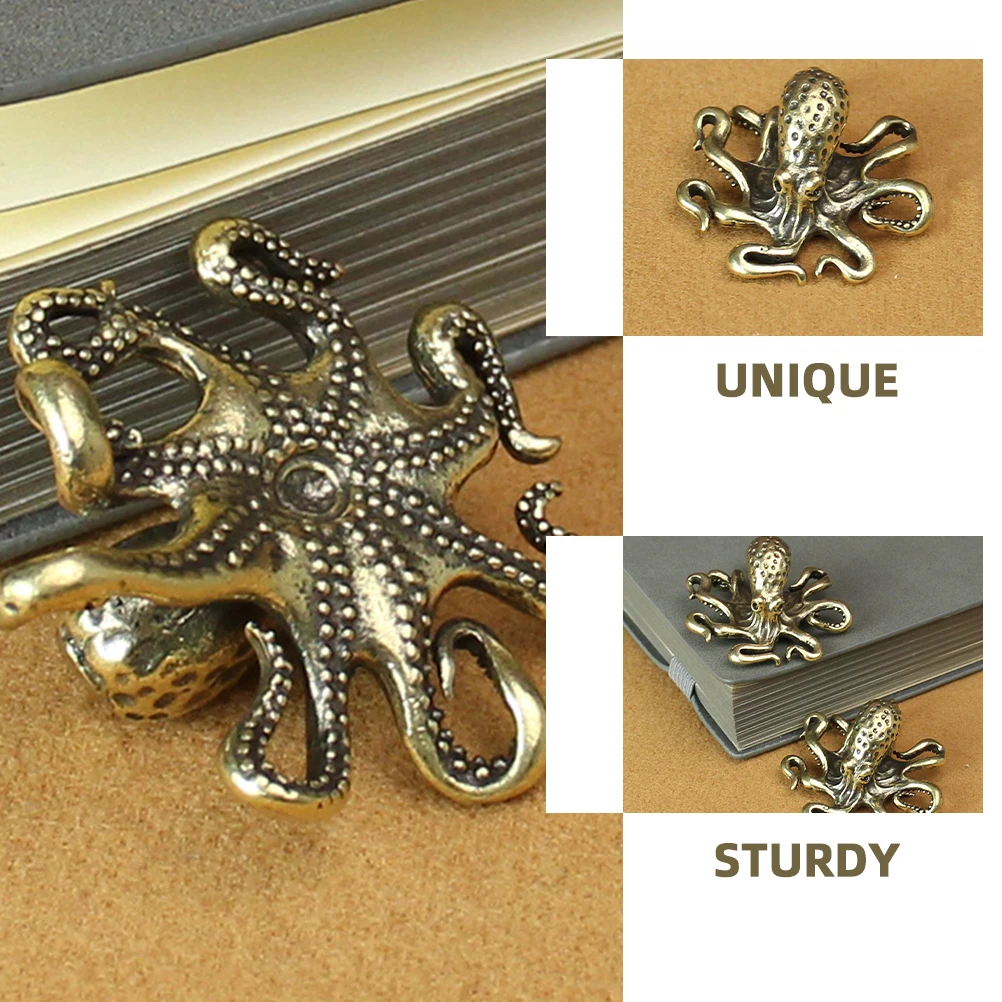 2 Pcs Tea Pet Ornament Brass Handiwork Figurines Craft Octopus Decor Multifunction Statue Desktop Shaped Sea Animal
2 Pcs Tea Pet Ornament Brass Handiwork Figurines Craft Octopus Decor Multifunction Statue Desktop Shaped Sea Animal
