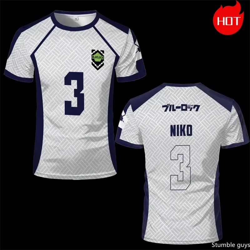 Boys Clothes Girls Short Sleeve Blue Locker Room Anime T-shirt Soccer Jersey Harajuku Cosplay Graphic Tees Men Women Kids
Boys Clothes Girls Short Sleeve Blue Locker Room Anime T-shirt Soccer Jersey Harajuku Cosplay Graphic Tees Men Women Kids