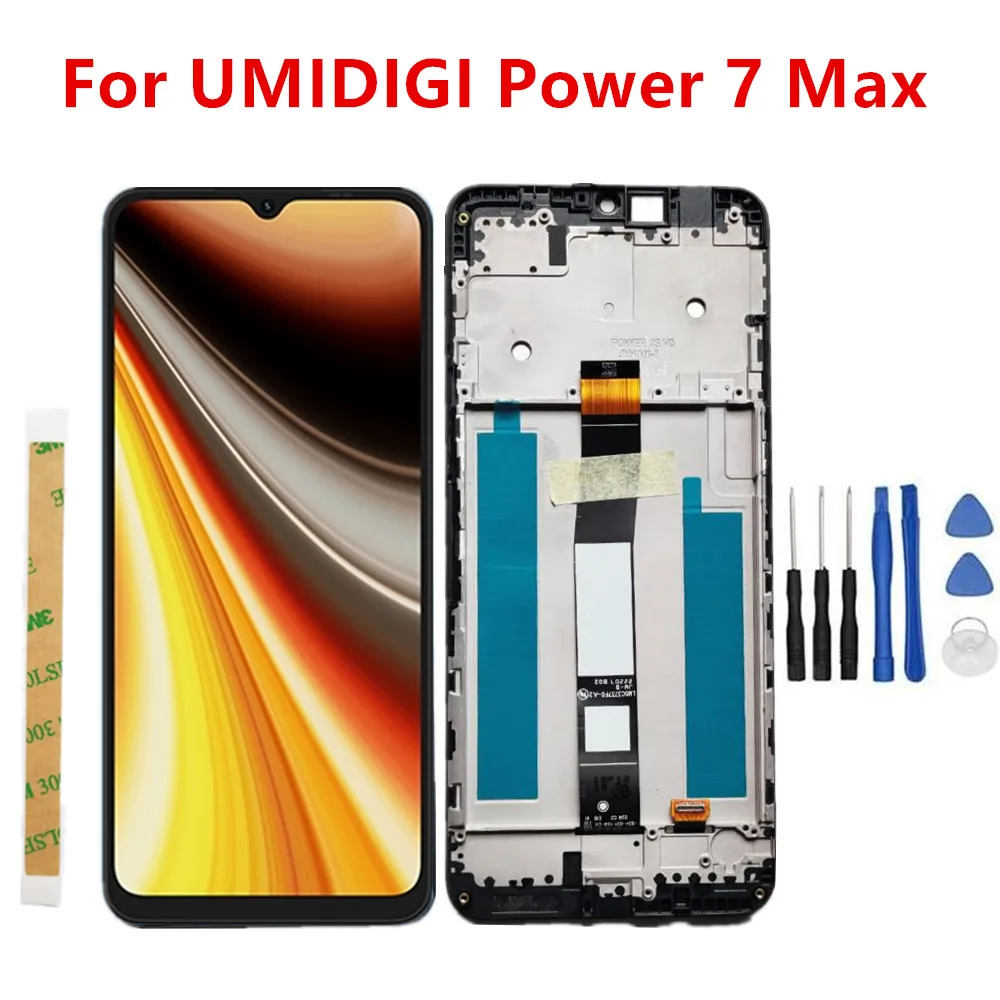 ЖК-дисплей в сборе для телефона UMIDIGI Power 7 Max 6,7 дюйма, дигитайзер для замены и ремонта, сенсорная стеклянная панель с рамкой, оригинал
ЖК-дисплей в сборе для телефона UMIDIGI Power 7 Max 6,7 дюйма, дигитайзер для замены и ремонта, сенсорная стеклянная панель с рамкой, оригинал