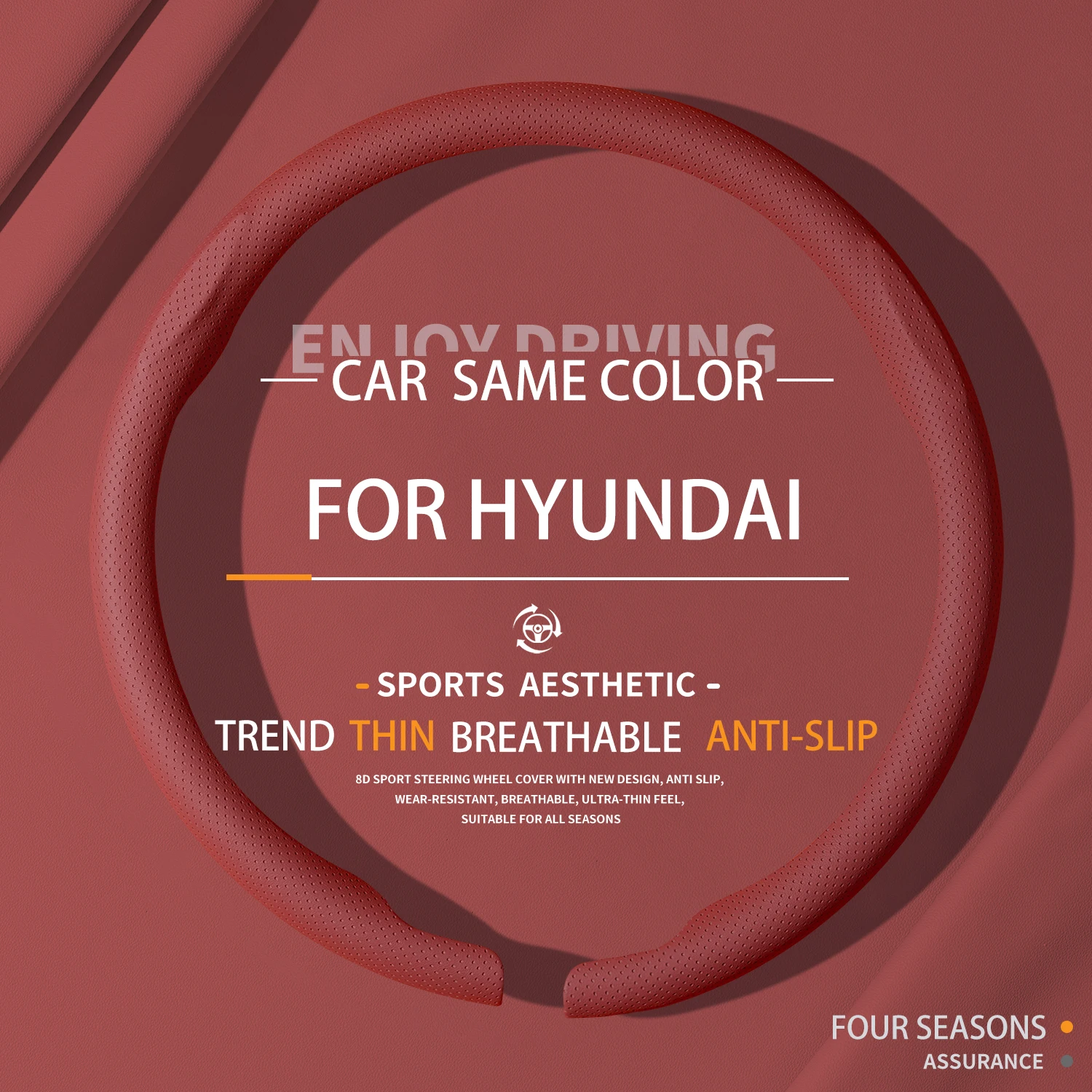 Suitable For Hyundai Car Steering Wheel Covers Tucson ix35 Accent Elantra Avante Mistra Sonata Coupe/Tiburon Automobile Parts
Suitable For Hyundai Car Steering Wheel Covers Tucson ix35 Accent Elantra Avante Mistra Sonata Coupe/Tiburon Automobile Parts