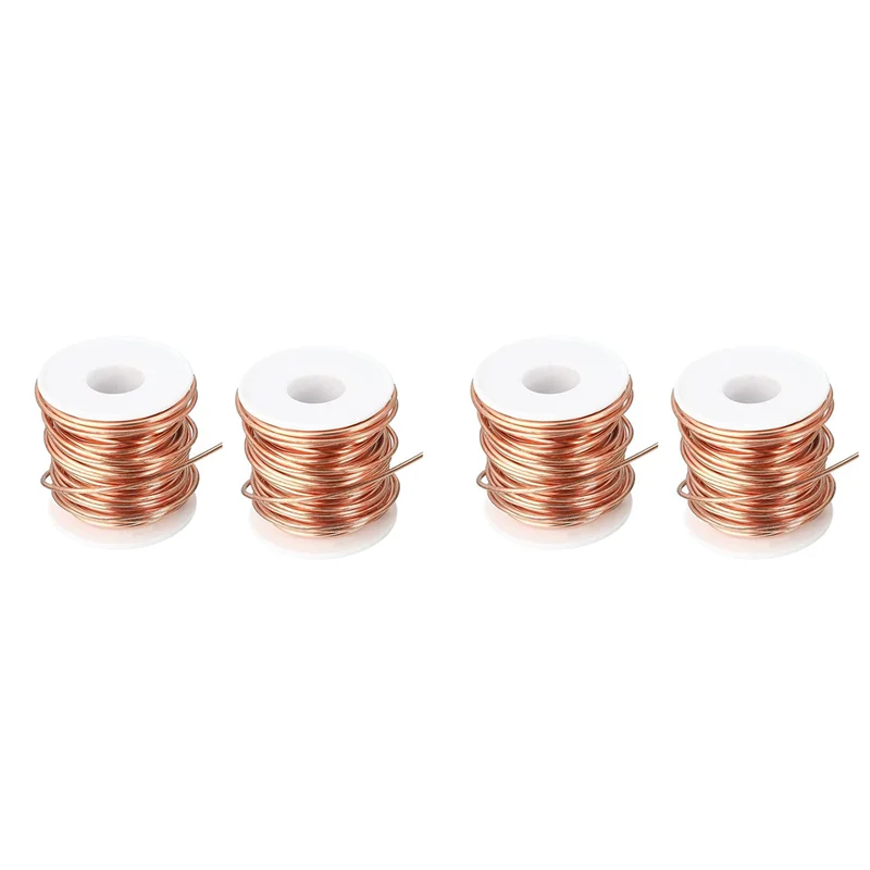 AB42-4 Rolls Soft Copper Wire Solid Bare Bendable Wire For Electroculture, Jewelry Making (12 Gauge 52.49Feet Per Roll)
AB42-4 Rolls Soft Copper Wire Solid Bare Bendable Wire For Electroculture, Jewelry Making (12 Gauge 52.49Feet Per Roll)