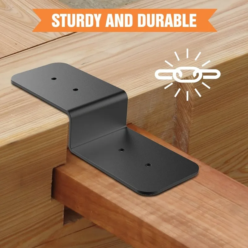 Z-Type Steel Bracket,Duty Double Angle Groove Connector,3" Width 1/8" Thick Post Beam Support for Pavilion Frame Installation
Z-Type Steel Bracket,Duty Double Angle Groove Connector,3" Width 1/8" Thick Post Beam Support for Pavilion Frame Installation