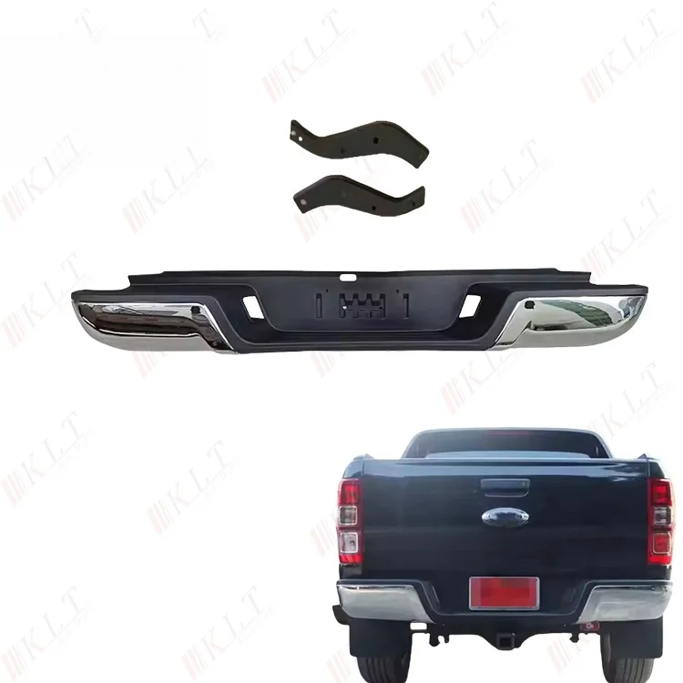 Rear Bumper For Ranger T6 2012-2021 Car Chrome Radar Hole Auto Car Pickup Truck Accessories Rear bumper with step
Rear Bumper For Ranger T6 2012-2021 Car Chrome Radar Hole Auto Car Pickup Truck Accessories Rear bumper with step