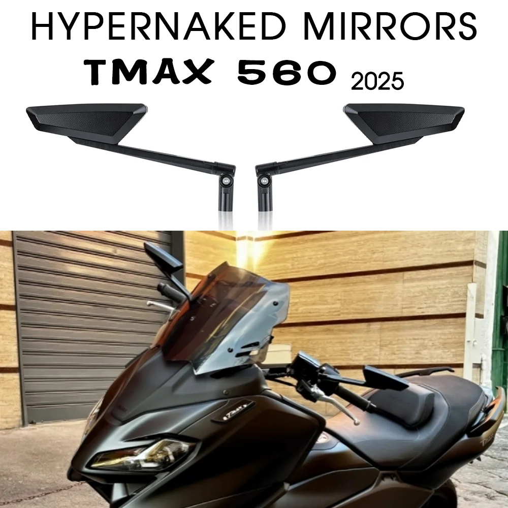 2025 TMAX560 T-MAX 560 Motorcycle Hypernaked Mirrors for YAMAHA TMAX 560 Accessories Adjustable Side Rearview T MAX 560 TMAX
2025 TMAX560 T-MAX 560 Motorcycle Hypernaked Mirrors for YAMAHA TMAX 560 Accessories Adjustable Side Rearview T MAX 560 TMAX