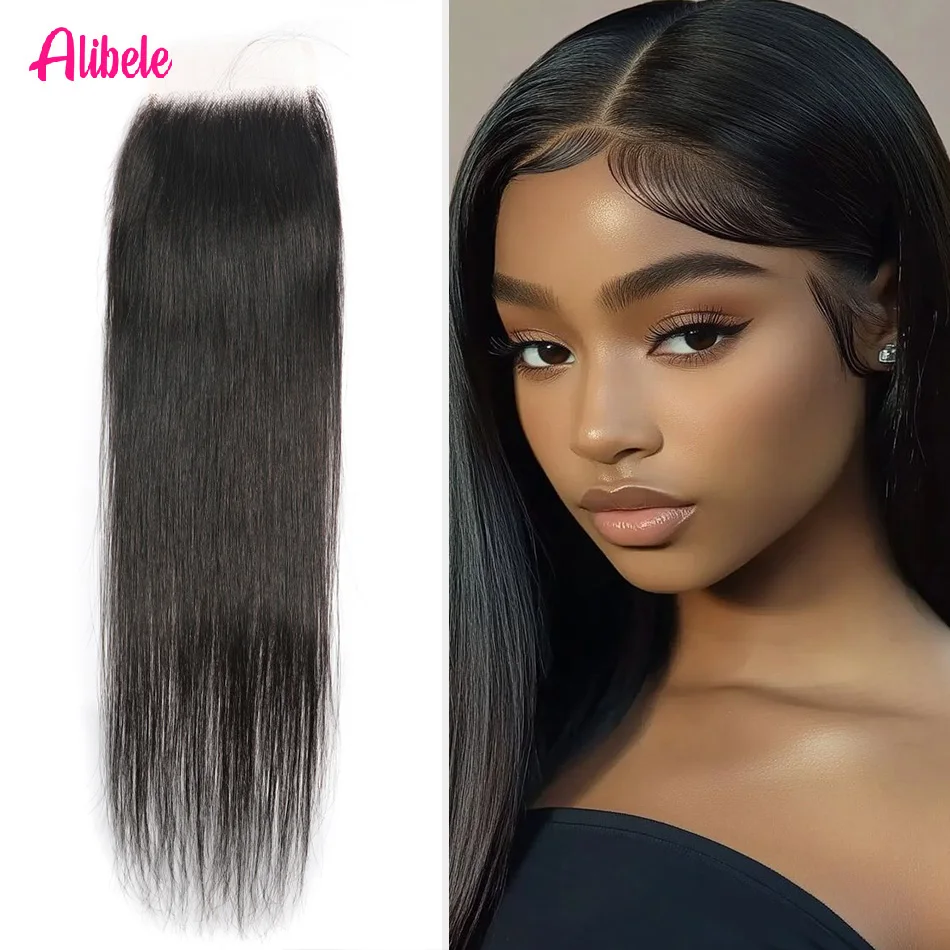 Alibele 4x4 Transparent Lace Closure Straight Peruvian 100% Human Hair For Women Lace Front Closure Pre Plucked Natural Hairline
Alibele 4x4 Transparent Lace Closure Straight Peruvian 100% Human Hair For Women Lace Front Closure Pre Plucked Natural Hairline