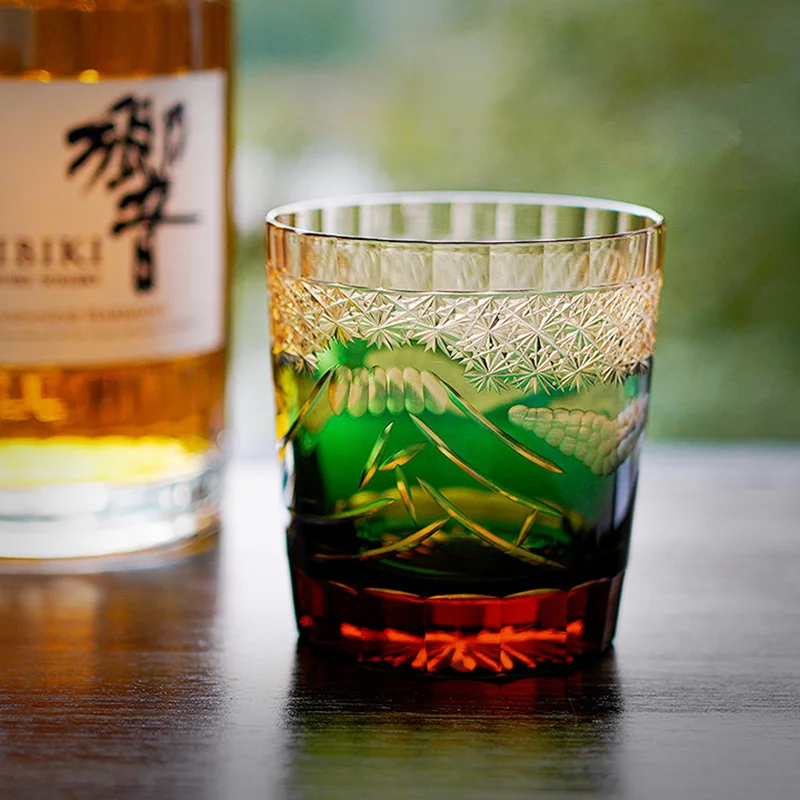 250ml Green Mount Fuji EDO Glass Brandy Snifter Japanese Kiriko Crystal Wineglass Hand Carved Spirits Cognac Cup Whisky Tumbler
250ml Green Mount Fuji EDO Glass Brandy Snifter Japanese Kiriko Crystal Wineglass Hand Carved Spirits Cognac Cup Whisky Tumbler