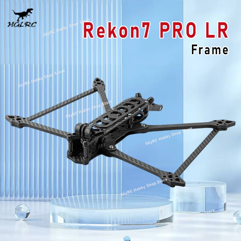 HGLRC Rekon7 PRO LR 3K Carbon Fiber 7inch Frame Kits 6mm Arm for RC FPV Racing Freestyle 7inch Long Range Drones
HGLRC Rekon7 PRO LR 3K Carbon Fiber 7inch Frame Kits 6mm Arm for RC FPV Racing Freestyle 7inch Long Range Drones