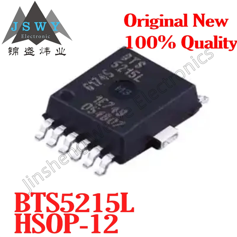 (5/20pcs) BTS5215L HSOP12 BTS5215/Intelligent Power Switch Chip/New Original Stock Electronics
(5/20pcs) BTS5215L HSOP12 BTS5215/Intelligent Power Switch Chip/New Original Stock Electronics