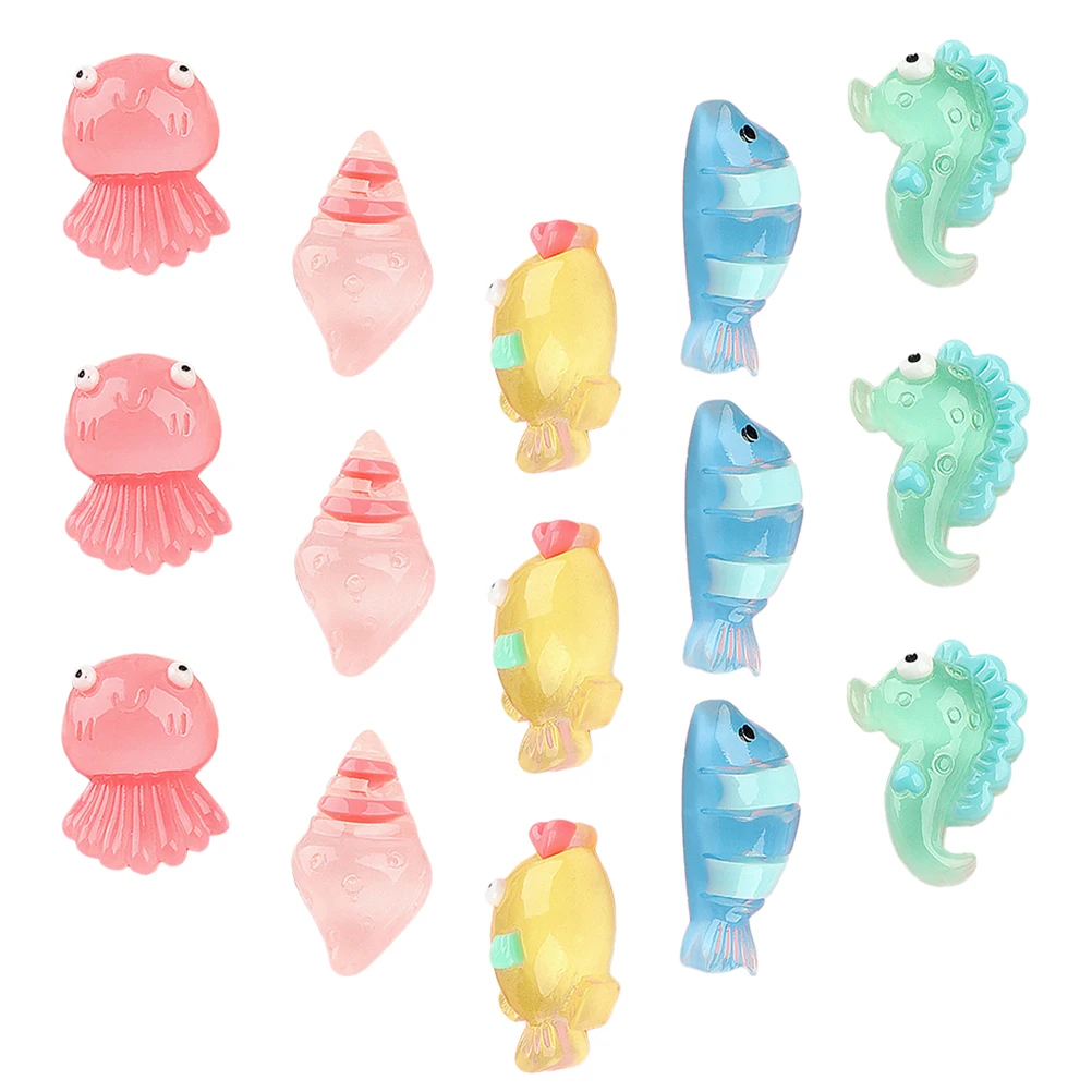 20 Pcs Marine Life Ornaments Decorations Party Miniature Baby Aquarium Figurines Fish Tank Tiny Luminous
20 Pcs Marine Life Ornaments Decorations Party Miniature Baby Aquarium Figurines Fish Tank Tiny Luminous
