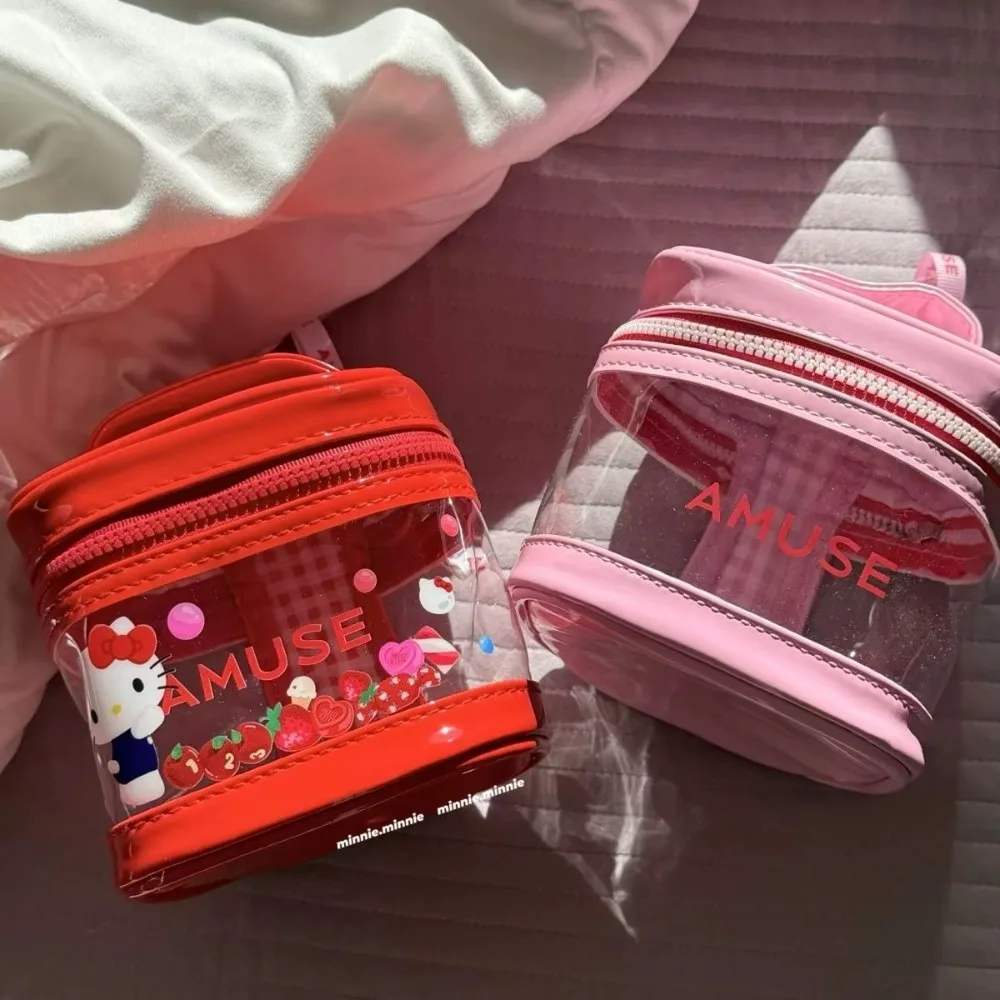 Sweet Hello Kitty Anime Kawaii Sanrio Ins Fashion Portable Makeup Bag Cute Cartoon Waterproof Storage Bag Gifts for Kids
Sweet Hello Kitty Anime Kawaii Sanrio Ins Fashion Portable Makeup Bag Cute Cartoon Waterproof Storage Bag Gifts for Kids