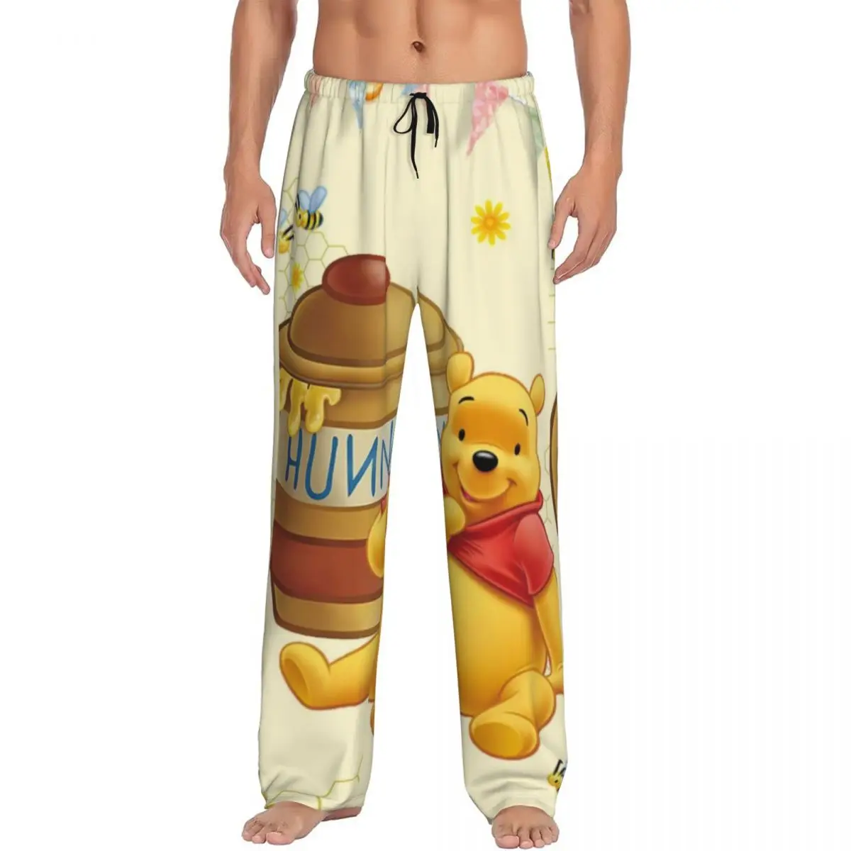 Custom Men Funny Cartoon Winnie The Pooh Pajama Pants Printed Sleep Sleepwear Bottoms with Pockets
Custom Men Funny Cartoon Winnie The Pooh Pajama Pants Printed Sleep Sleepwear Bottoms with Pockets
