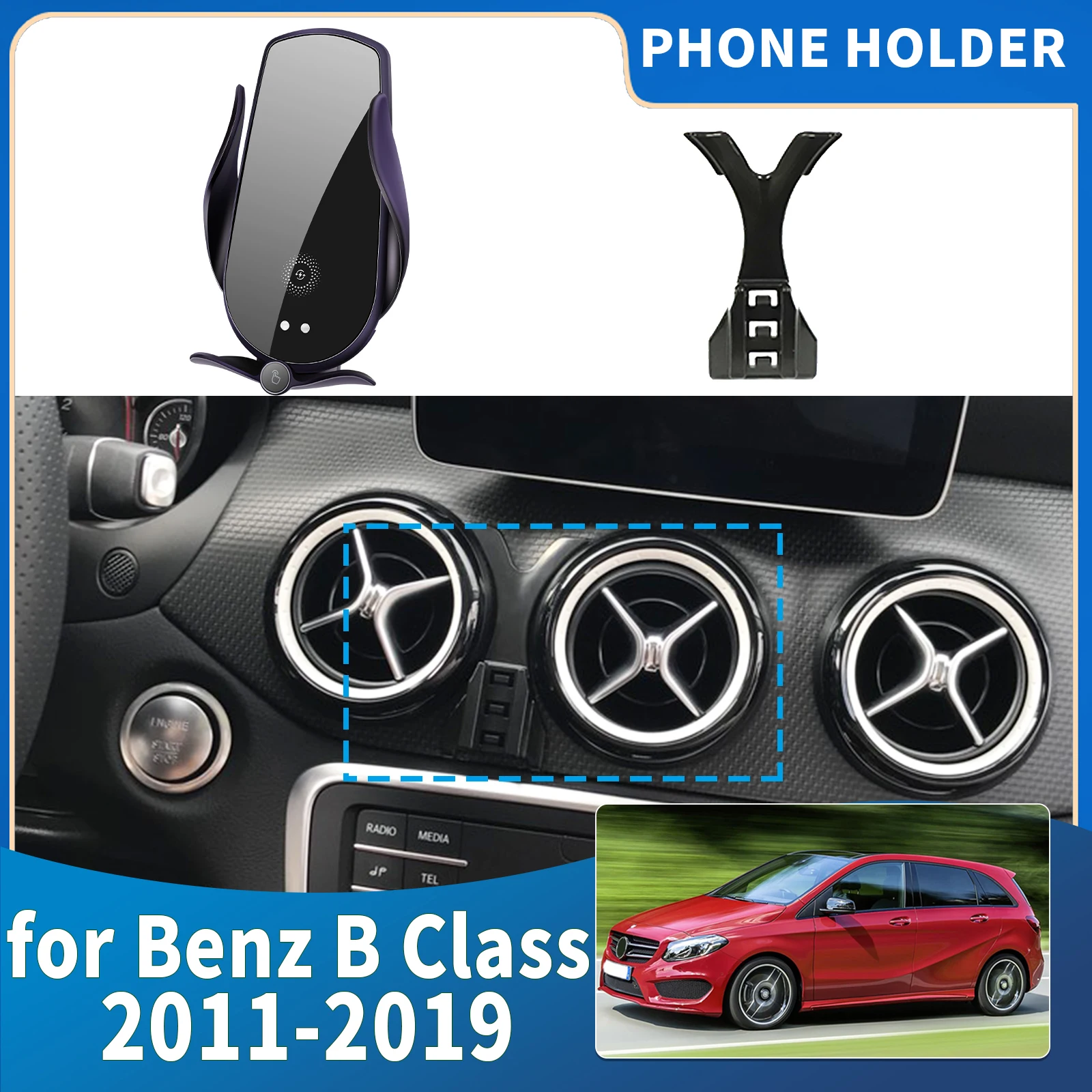 fit for Mercedes Benz B Class W246 GLA CLA 2011 2012 2013 2014-2019 Integrated Screen Mount Phone Holder Mount Car accessoires
fit for Mercedes Benz B Class W246 GLA CLA 2011 2012 2013 2014-2019 Integrated Screen Mount Phone Holder Mount Car accessoires