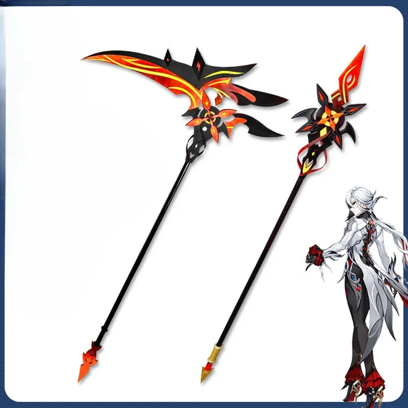 The Knave Arlecchino Genshin Impact Sickle Cosplay Props Spear for Halloween Christmas Fancy Party
The Knave Arlecchino Genshin Impact Sickle Cosplay Props Spear for Halloween Christmas Fancy Party