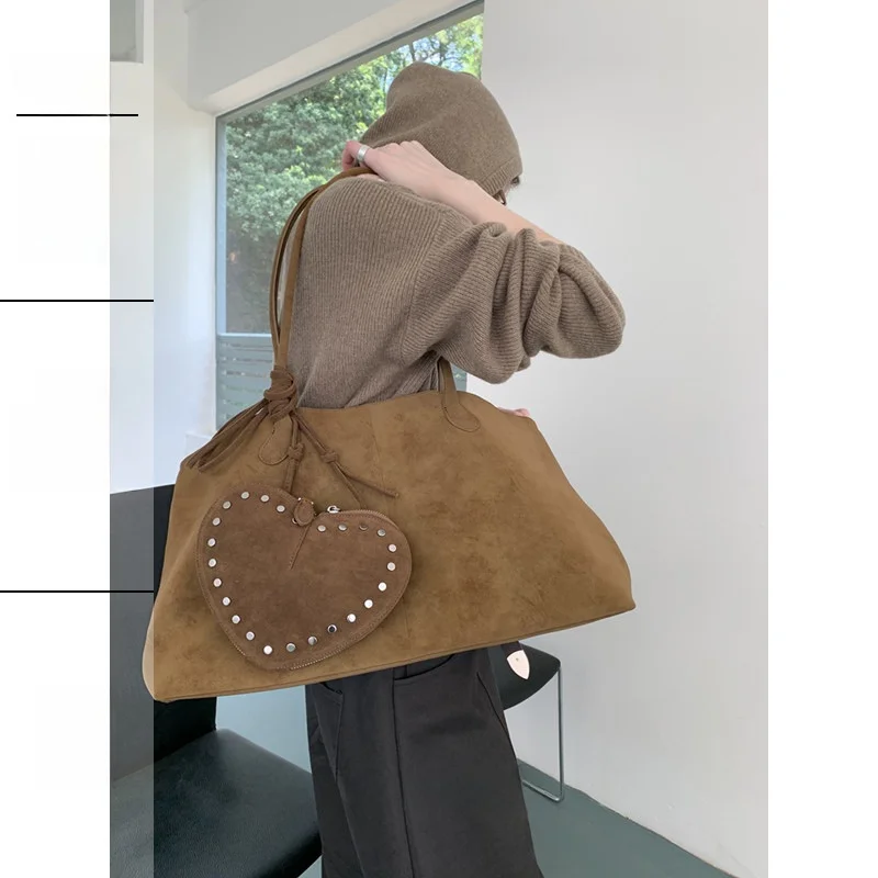 Lonslan BAG 2025NEW Retro mat Suede Color Large Capaci Commuter Single oulder Underarm Bag for Ladies
Lonslan BAG 2025NEW Retro mat Suede Color Large Capaci Commuter Single oulder Underarm Bag for Ladies