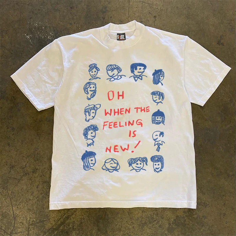 90s Heavyweight Non-Light 2026 Spring Summer New Friend Loose Versatile Hip Hop Short Sleeve T-Shirt for All Seasons
90s Heavyweight Non-Light 2026 Spring Summer New Friend Loose Versatile Hip Hop Short Sleeve T-Shirt for All Seasons