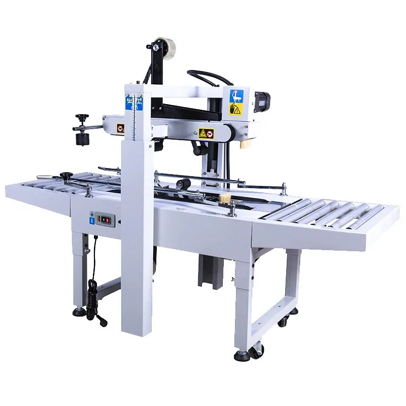 FXJ-6050 Semi-Automatic Carton Sealer Machine Top Bottom Tape Taper For Food Shampoo Liquid Box Packaging Sealing
FXJ-6050 Semi-Automatic Carton Sealer Machine Top Bottom Tape Taper For Food Shampoo Liquid Box Packaging Sealing