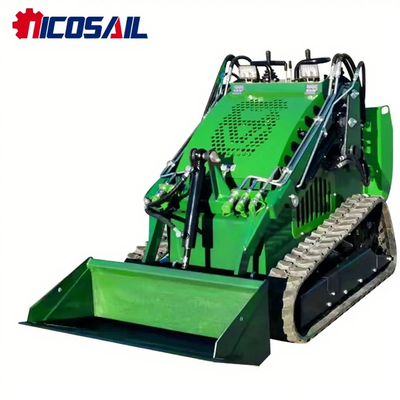 Compact tracked sliding steering loader with a sturdy structure for a wide operating range in China, using motor PLC core compon
Compact tracked sliding steering loader with a sturdy structure for a wide operating range in China, using motor PLC core compon