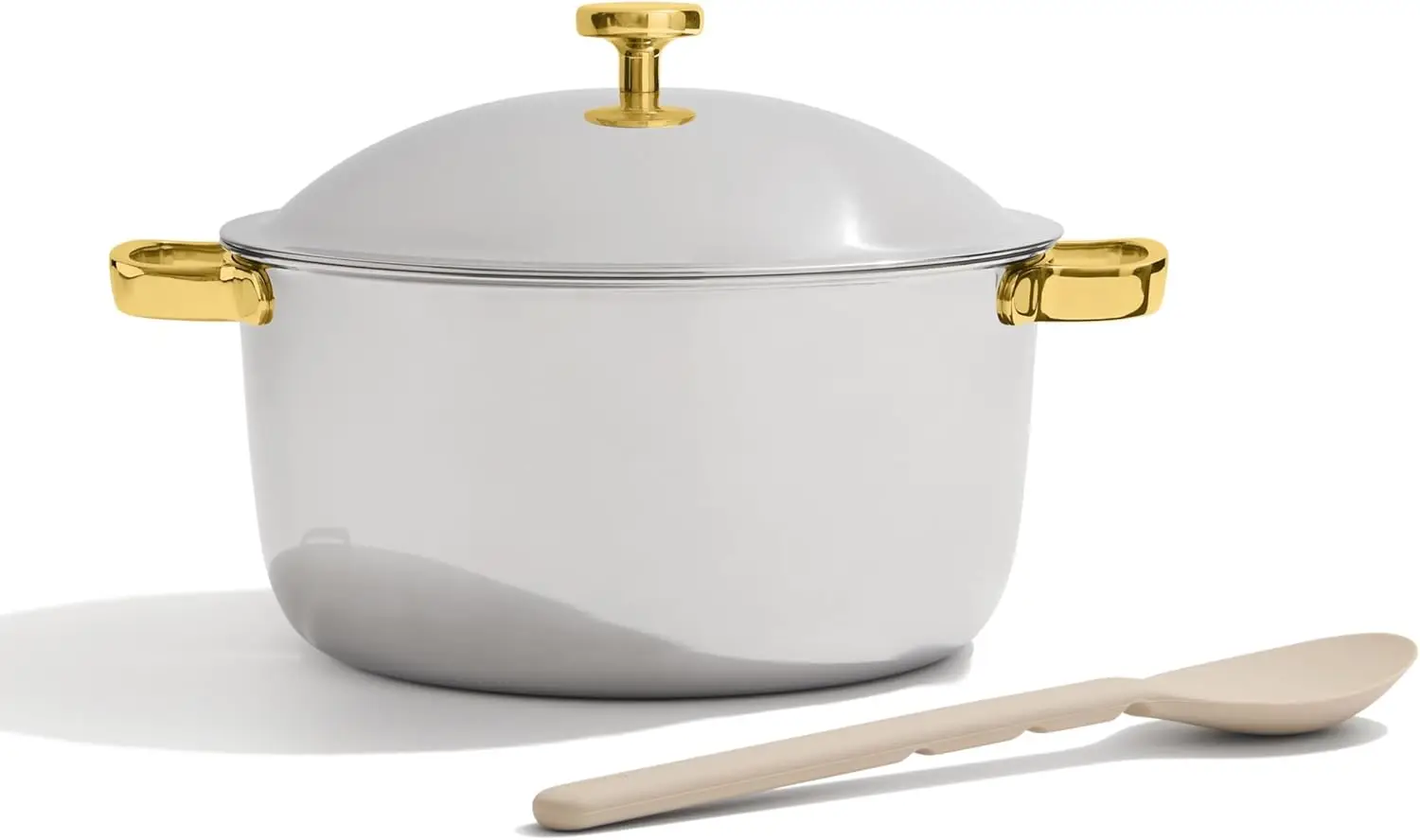 Titanium Perfect Pot Pro | 6.75 Qt Stock Pot with Lid & Silicone Spoon | PFAS-Free Nonstick, Fully-Clad Tri-Ply Stainless Steel
Titanium Perfect Pot Pro | 6.75 Qt Stock Pot with Lid & Silicone Spoon | PFAS-Free Nonstick, Fully-Clad Tri-Ply Stainless Steel