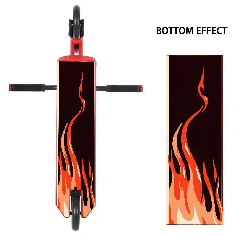 Red Flame Pattern Scooter Deck Stickers, Waterproof Non-slip Durable Decals
Red Flame Pattern Scooter Deck Stickers, Waterproof Non-slip Durable Decals