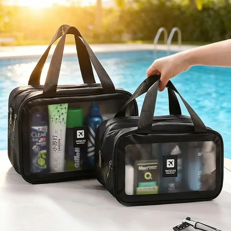 Large Capacity Travel Toiletry Bag Waterproof Swimming Bathing Bag Wet And Dry Separation Storage Makeup Bag Wash Bag
Large Capacity Travel Toiletry Bag Waterproof Swimming Bathing Bag Wet And Dry Separation Storage Makeup Bag Wash Bag