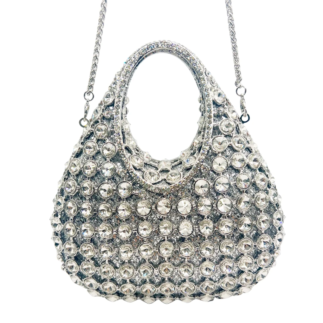 WHTUOHENG-серебряный вечерний клатч с кристаллами для женщин, сумка с верхней ручкой, свадебная коробка-минодьер, сумки со стразами, кошельки
WHTUOHENG-серебряный вечерний клатч с кристаллами для женщин, сумка с верхней ручкой, свадебная коробка-минодьер, сумки со стразами, кошельки