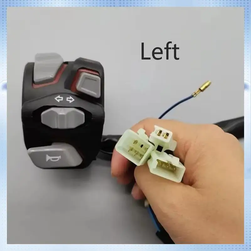 A70R-LED Equipped 7/8In Universal Motorcycle Handlebar Switch For Signal, Light & Horn Functions
A70R-LED Equipped 7/8In Universal Motorcycle Handlebar Switch For Signal, Light & Horn Functions