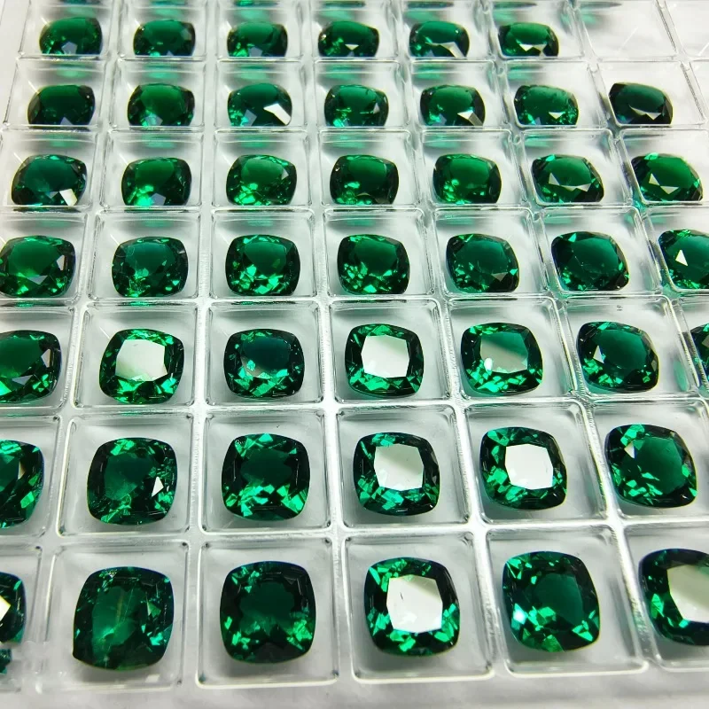 Lab Grown Zambian Emeralds Hydrothermal Hand Cutting with Cracks Inclusions Inside Selectable AGL Certificate
Lab Grown Zambian Emeralds Hydrothermal Hand Cutting with Cracks Inclusions Inside Selectable AGL Certificate