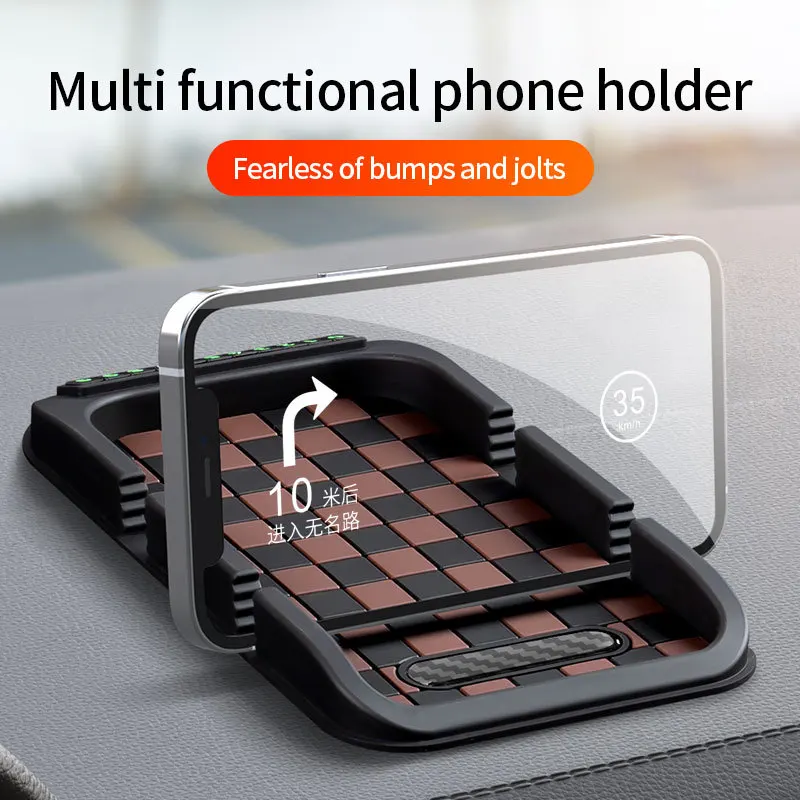 Car Phone Holder, Multifunctional, Dashboard Anti-Slip Mat, Navigation Stand, Parking Number Plate for Huawei/Samsung/Apple
Car Phone Holder, Multifunctional, Dashboard Anti-Slip Mat, Navigation Stand, Parking Number Plate for Huawei/Samsung/Apple