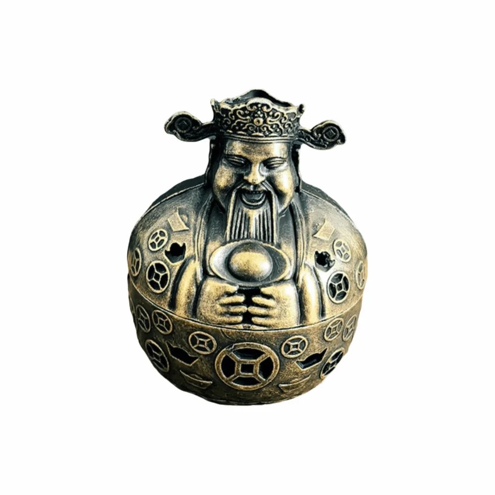 New Chinese Style Incense Burner Good Symbolism Zinc Alloy Indoor Aromatherapy Lotus Lucky Cat Handicraft Incense Burning
New Chinese Style Incense Burner Good Symbolism Zinc Alloy Indoor Aromatherapy Lotus Lucky Cat Handicraft Incense Burning