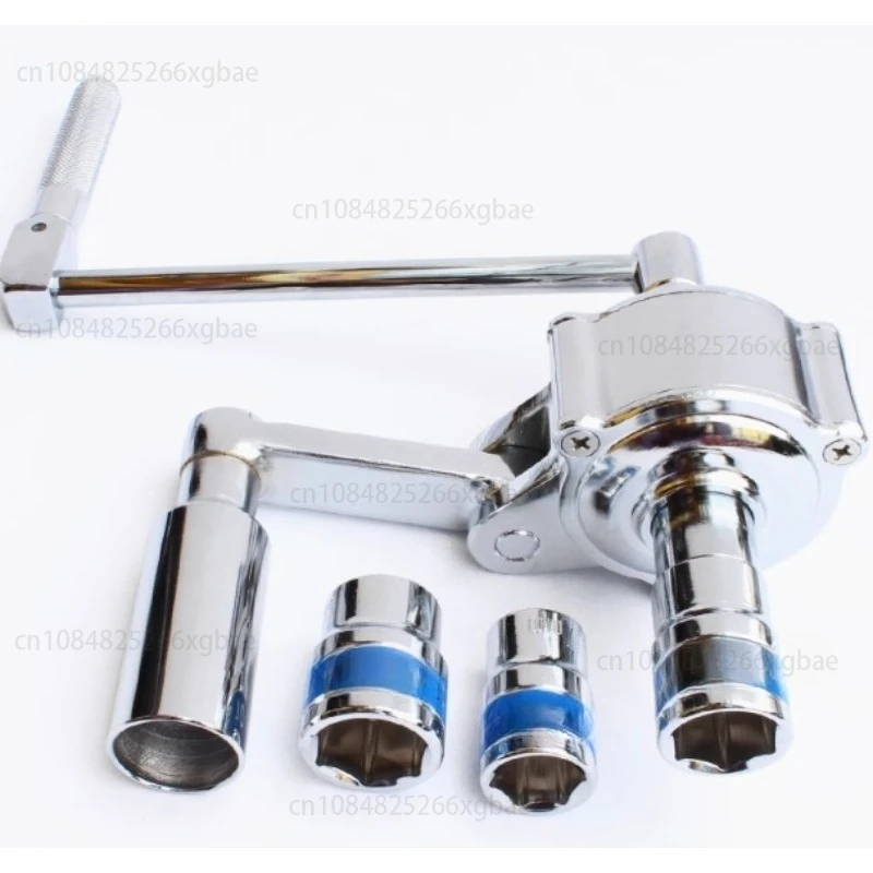 Tire Effort Wrench Hand cranked Car Screw Wrench Tire Unloading and Maintenance Tool
Tire Effort Wrench Hand cranked Car Screw Wrench Tire Unloading and Maintenance Tool