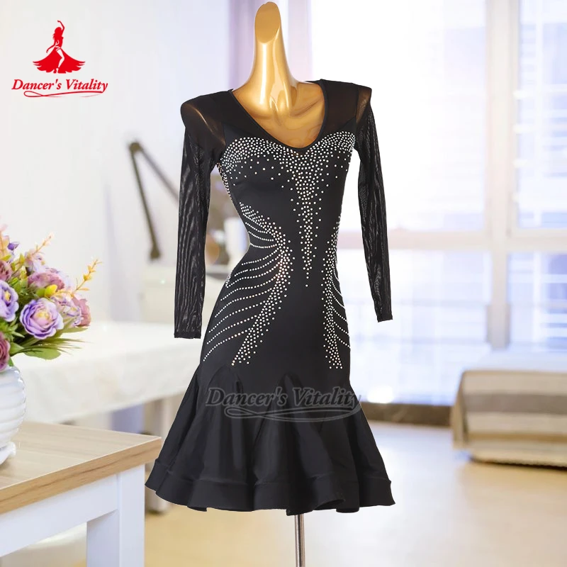 Teenager Latin Grade Examination Dresses Customize Blackpool Dance Festival Adult Chacha Samba Perform Clothes Dancer's Vitality
Teenager Latin Grade Examination Dresses Customize Blackpool Dance Festival Adult Chacha Samba Perform Clothes Dancer's Vitality